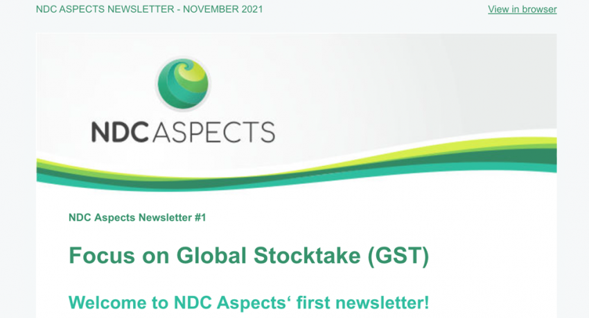 NDC ASPECTS Newsletter Preview